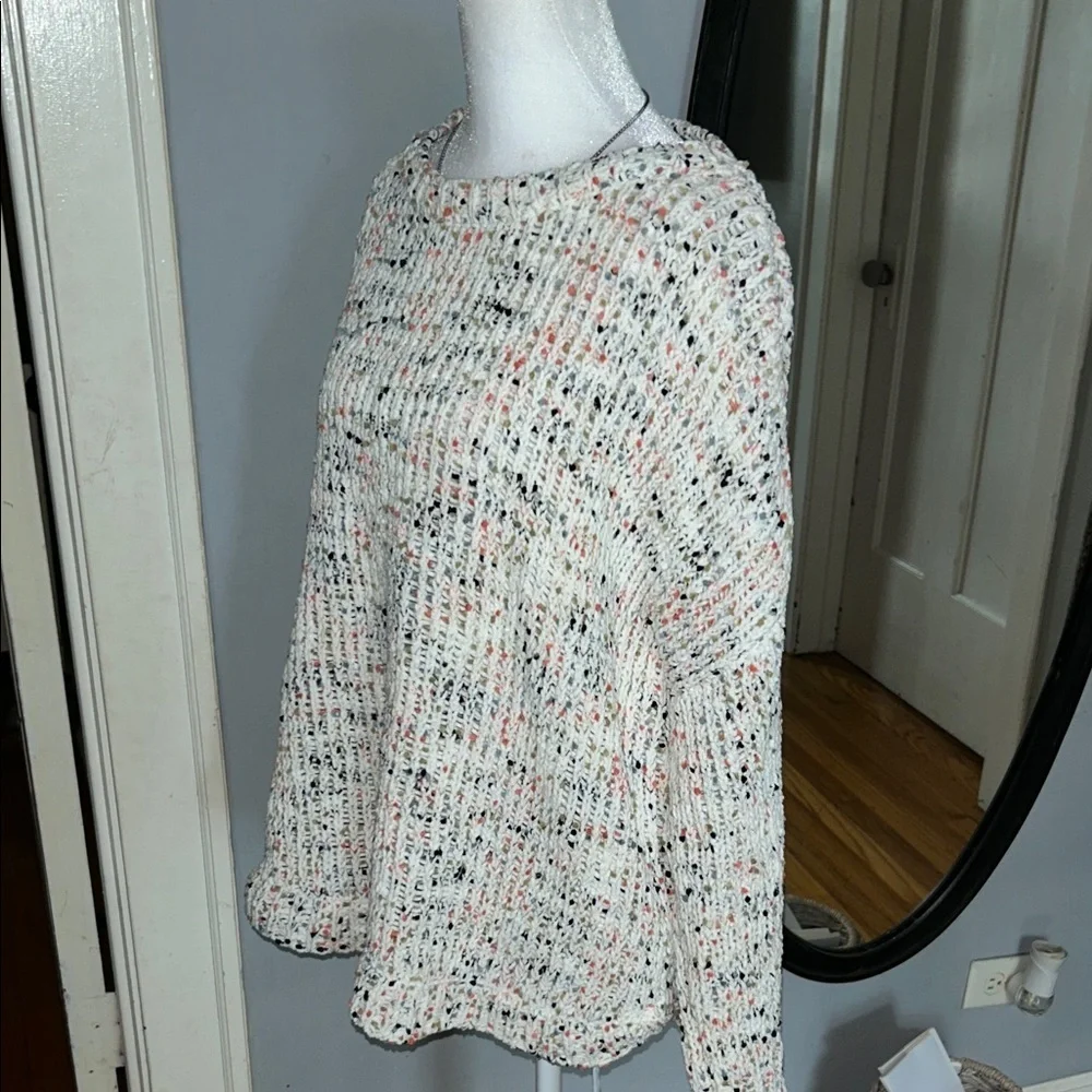 Cupio Cream and Black Knit Sweater - Picture 5 of 9